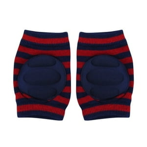 Pumucki - Rodilleras Protectoras Para Gateo Del Bebé Color Azul