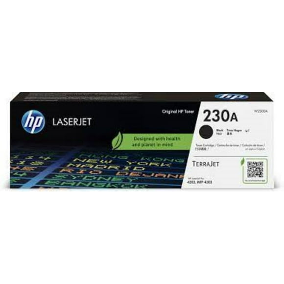 Cartucho de Tóner HP LaserJet 230A 2000 páginas Negro