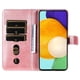 thumbnail image 5 of Funda con Cremallera para Samsung Galaxy A73 5G, Carcasa Cartera de Cuero PU con Soporte y Tarjetero, 5 of 6