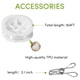 thumbnail image 3 of Broma de goma con forma de serpiente falsa de ANABIUP, realista, 1,2 m, con cuerda y clip, 3 of 7