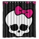 thumbnail image 1 of Cortina de ducha Monster High, juego de cortina de baño con ganchos, tamaño 66 x 72 pulgadas, 1 of 3