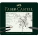 thumbnail image 2 of Lápiz Grafito Pitt Estuche De Metal Faber-Castell x19 uds., 2 of 4