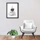 thumbnail image 2 of Cuadro Decorativo 35x45 Libros y un Buen Café Marco Negro, 2 of 2