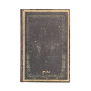 Paperblanks - Agenda 2023 Arabica, Tapa Dura, Vista Dia, Mini