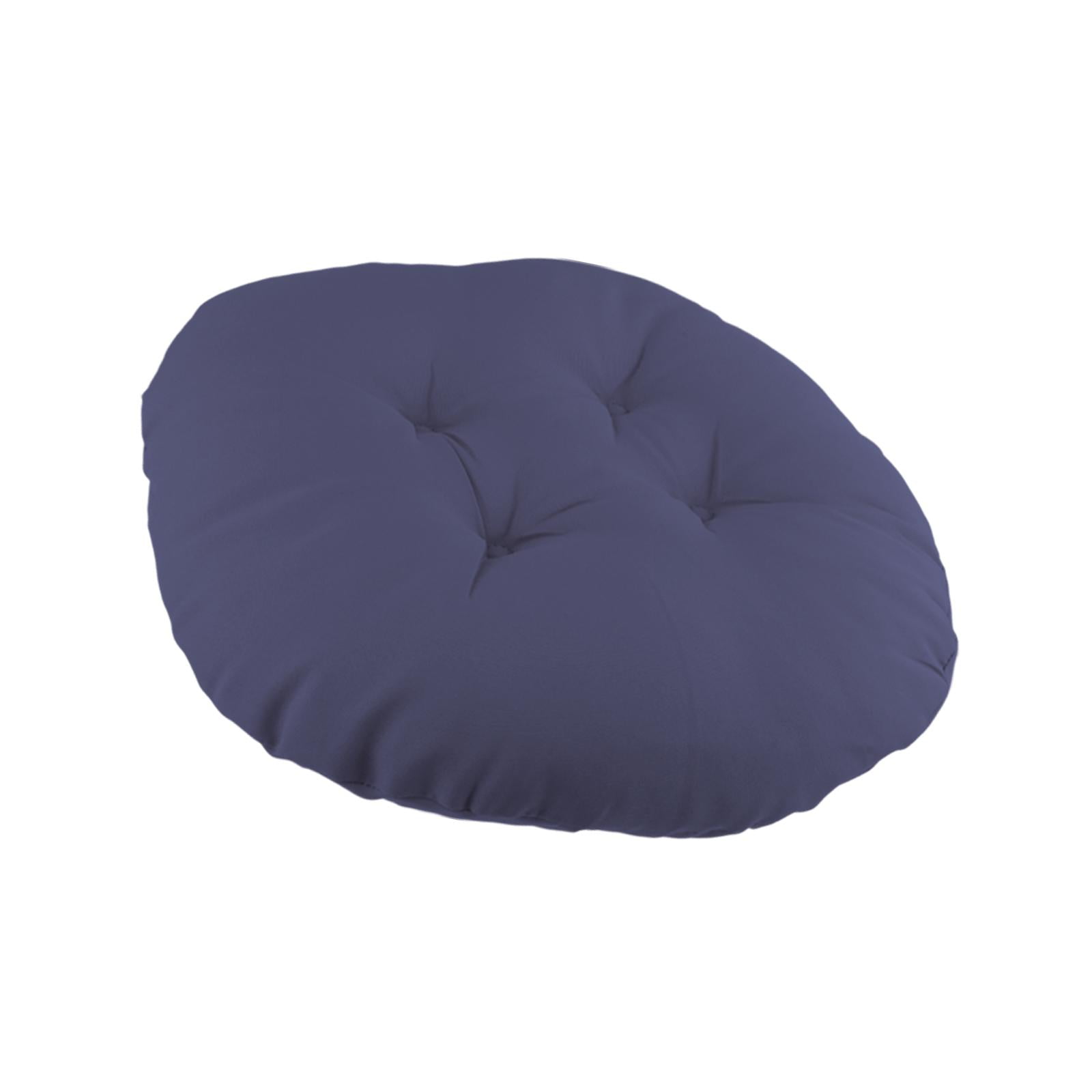 Magideal - Cojín Para Silla De Patio De 40cm, Superficie Impermeable, Cojín Grueso Para Asiento, Cojín Para Hamaca Para Jardín, Silla Tipo Huevo, Cojín De Cocina Azul