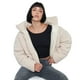 thumbnail image 1 of Chaqueta Mujer Teddy Ecru Cuello Alto Corona, 1 of 5