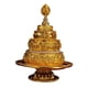 thumbnail image 2 of Budista tibetano que ofrece esculturas religiosas, colección hecha a mano, regalo de bendición, estatua decorativa, plato de Mandala para escritorio y, 2 of 5