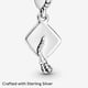 thumbnail image 4 of Gorra colgante de graduación de Charm PANDORA en plata de ley, 4 of 7