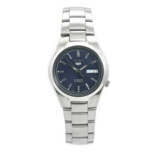 Reloj Seiko De Moda Automático De Hombre 5 Automático Snk603K Azul De Acero Inoxidable