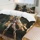 thumbnail image 1 of Maya And The ThreeMayan Three Warriors 3-Piece Twin Bed Set Fade-Resistant Microfiber, 1 of 4