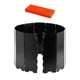 thumbnail image 2 of Parabrisas De Estufa Plegable Portátil Protección Contra El Viento Para Cocina Picnic Al Aire Libre Negro, 2 of 3