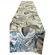 thumbnail image 1 of Camino de mesa repelente hojas gris, 1 of 2