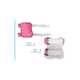 thumbnail image 2 of Monopatín luces t-go ruedas + casco y protecciones rosado, 2 of 3