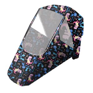 Magideal - Cubierta Para La Lluvia Para Cochecito, Instalación Rápida A Prueba De Viento, Cierre De Cremallera, Protección Contra El Viento Del Polvo Y La Nieve Dinosaurio