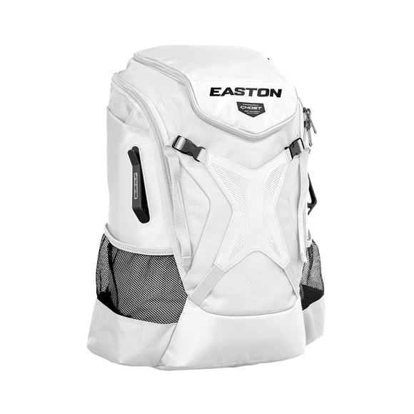 Mochila Easton GHOST NX para adulto, blanca, con logo del equipo