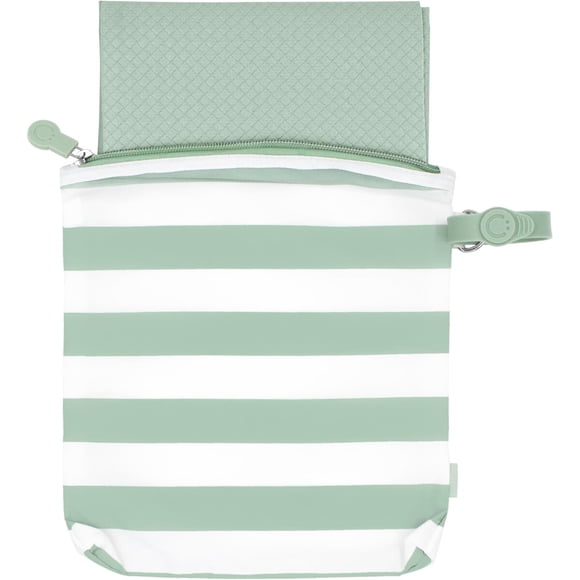 Cambiador Portatil Ubbi Sage Con Bolsa Lavable Para Beba