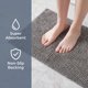 thumbnail image 2 of REGALWOVEN Alfombras de Baño, Alfombrillas de Baño Suaves y Esponjosas Antideslizantes de Microfibra Extra Gruesa Gris 20" x 32", 2 of 6