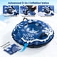 thumbnail image 4 of Snow Tube Sled, 2 unidades con funda de lona, bomba de aire eléctrica, azul, 4 of 9