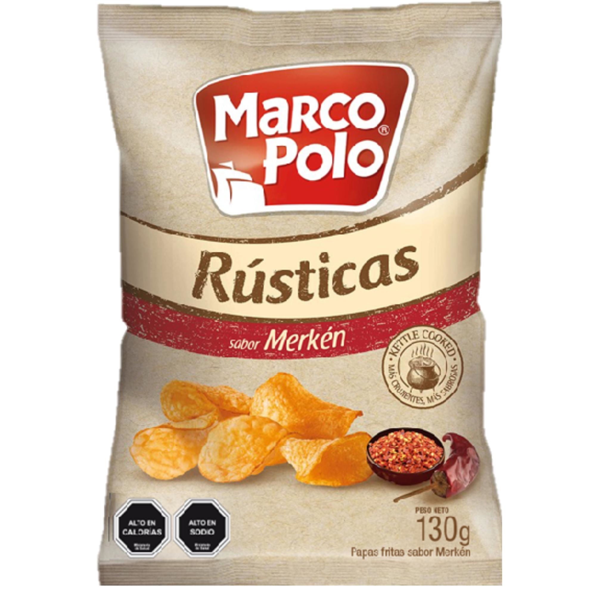 Papas Fritas Rusticas Merken 130 g Marco Polo