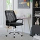 thumbnail image 2 of Silla de Oficina con Reposa Brazos Negro, 2 of 6