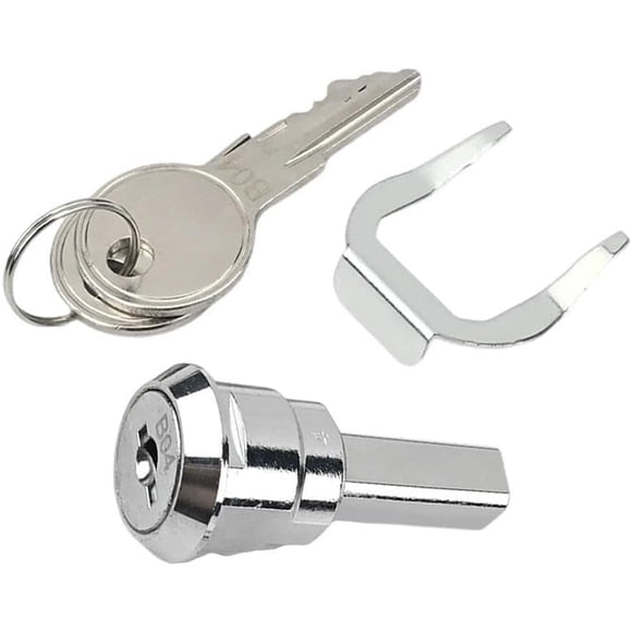 Cerradura universal para caja de herramientas Dwuww con giro de 180° y 2 llaves