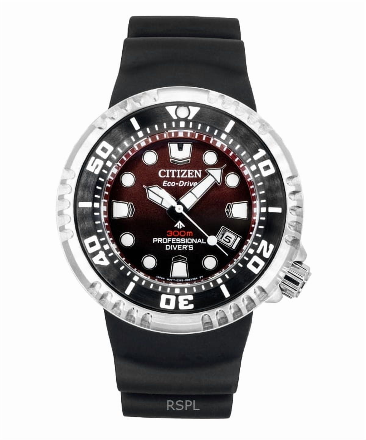 Reloj Analógico Citizen Promaster Marine Rojo Hombre