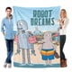 thumbnail image 1 of Sueños de Robot anti-pilling, suave, ligera, esponjosa y acogedora de lujo para hogar y cocina – Perfecta para niños y adultos,130X150cm, 1 of 6