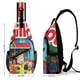 thumbnail image 2 of Caillou Riñonera Bandolera con Estampado Integral para Hombres y Mujeres, Bolso Cruzado Gráfico de Tendencia, Mochila de Hombro Streetwear para Ciclismo y Deportes, Riñonera Versátil Casual, 2 of 6