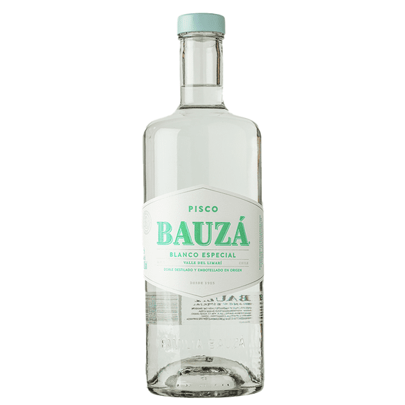 Pisco Bauza transparente Especial 35º 1 Litro
