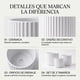 thumbnail image 5 of Set 3 Maceteros Macetas De Ceramica Para Plantas Decoracion blanco Acanalado, 5 of 10
