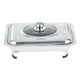 thumbnail image 2 of Chafing Dish De Acero Inoxidable Con Tapa Soporte Para Bandeja De Servicio Para Fiestas StyleA, 2 of 5