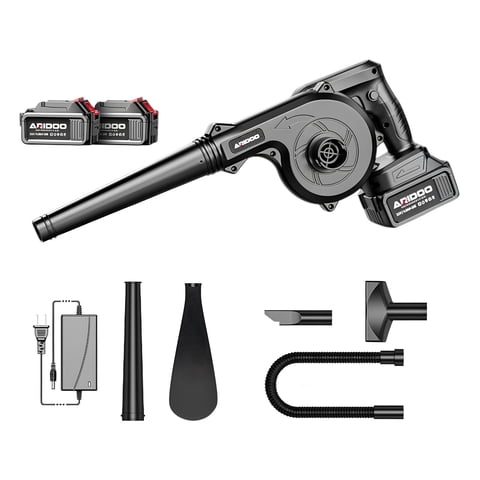 Lubabycas - Sopladora Aspiradora Inalámbrica 2 Baterías 21V C01