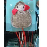 Genérico - Juguete Para Gatos De Tela Forma Raton