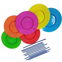 Bothyi - 6X Juego De Malabares Fiesta Juguete Acrobático Juego Al Aire Libre Juego De Malabares Familia Adultos