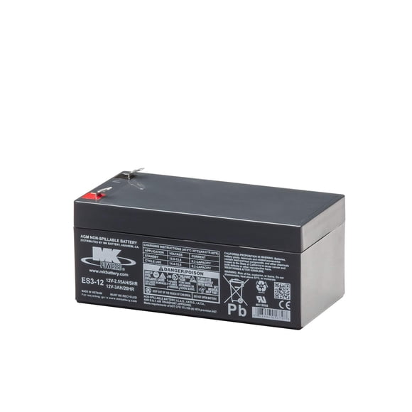 Batería De Plomo ácido Sellada Recargable Es3 12 12v 3ah