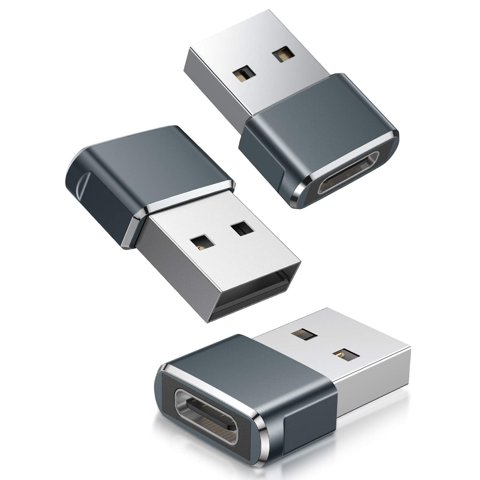 Adaptador Basesailor Para Iphone 16, Cargador Usb C A Usb A, Paquete De 3