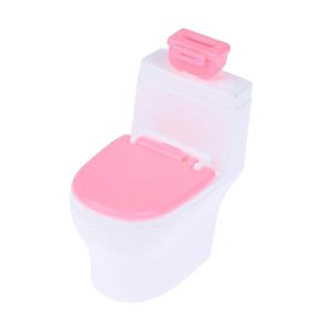 Bothyi - Dollhouse Toilet Life Scene Decoración De Muebles De Casa De Muñecas Para Niños Niñas Regalos