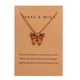 thumbnail image 1 of Gorgeous Butterfly Pendant Necklace - Adjustable Chain Jewelry Decoration for Women, 1 of 5