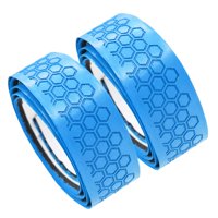 Magideal - 2 Piezas De Cintas Para Palos De Golf, Nueva Solución De Agarre Para Empuñaduras De Palos De Golf, Cintas Antideslizantes De Cuero Pu, Cintas Azul