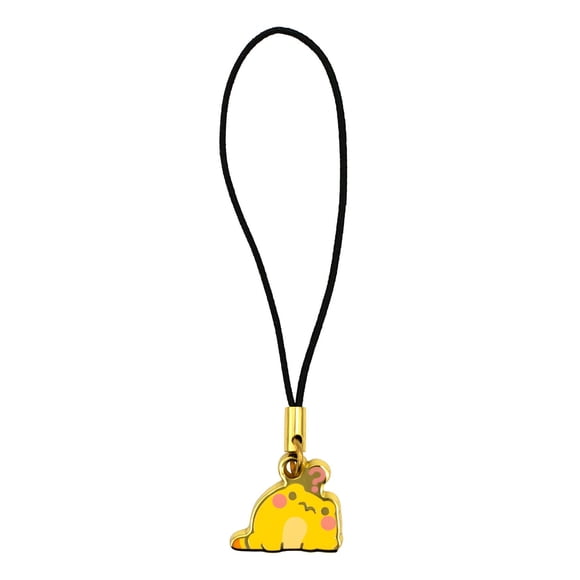 Charm para Celular Milkmochabear Mostaza Esmalte 10 cm de Largo