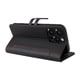 thumbnail image 2 of Premium Wallet Case for iPhone 14 Pro Max with Card Slots & Kickstand, Flip Cover Black, 2 of 6