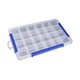 thumbnail image 3 of Caja Organizadora Transparente, Contenedor Portátil Multiusos Para Arte, Bricolaje, Tornillos, Cuentas, 24 Cuadrículas, 3 of 5