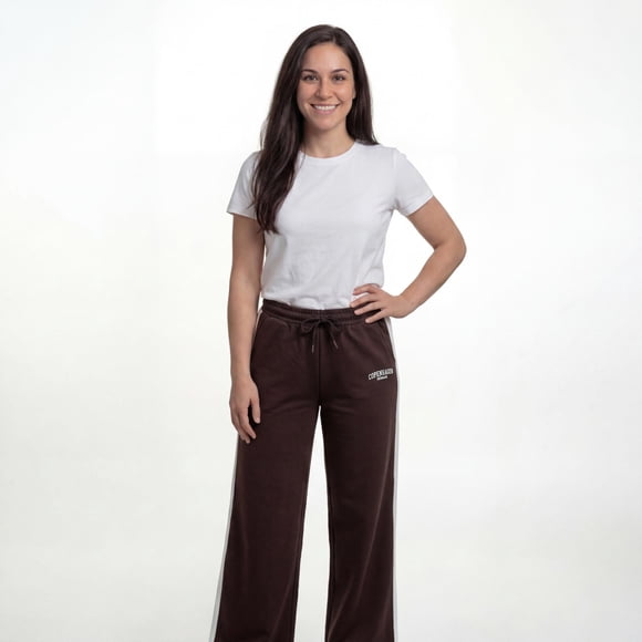 Pantalón Buzo Mujer Café S