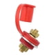 thumbnail image 5 of Conector De Terminal De Batería A Través Del Panel Accesorios De 3/8 Pulgadas Rojo Duradero, 5 of 5