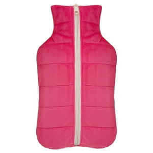 Guatero Thermicachile 2 Lt Parka Fucsia Cierre Blanco