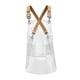 thumbnail image 2 of Delantal Transparente Cocina Con Bolsillo Grande Material TPU Delantal TPU Amarillo 60cm, 2 of 5