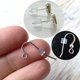 thumbnail image 5 of Tapones de silicona para pendientes KASBEE 1000 uds transparentes, 5 of 7
