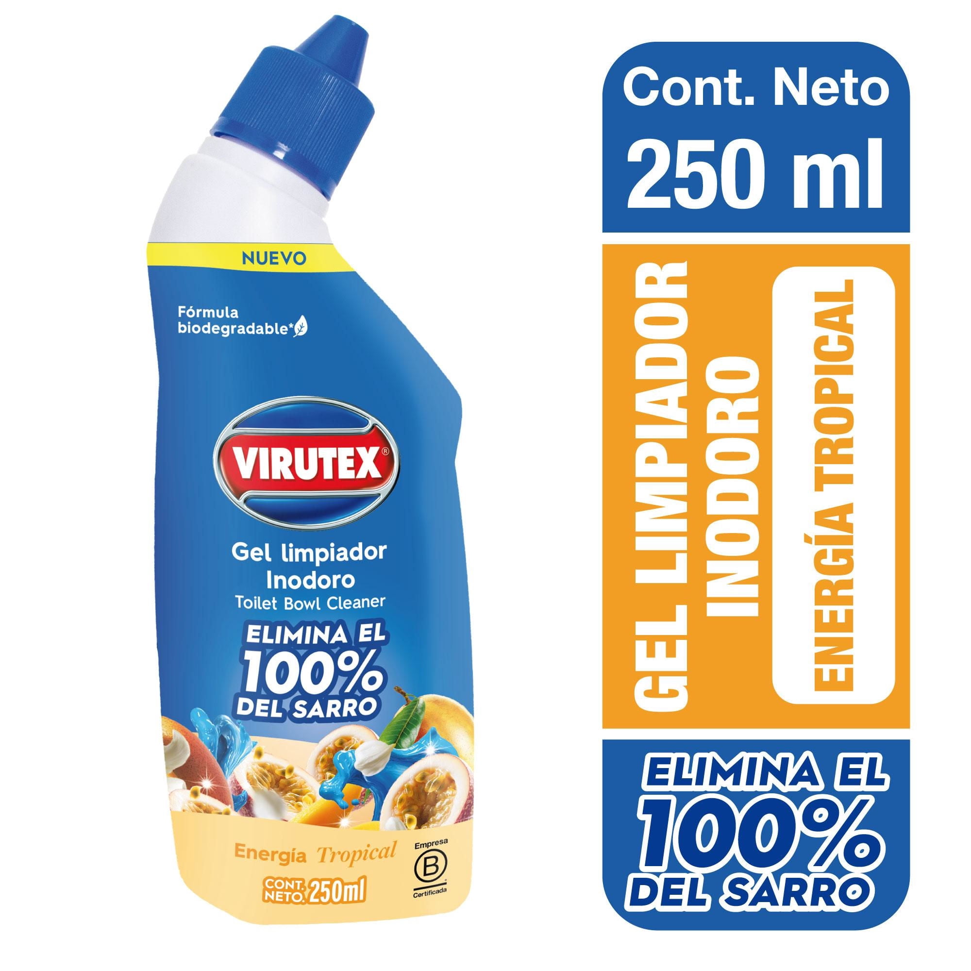 Gel Iíquido Inodoro Energía Tropical 250 ml Virutex