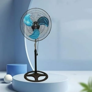 Genérico - Ventilador Pedestal 18¨ 3 Velocidades Aspas Metálicas Lau