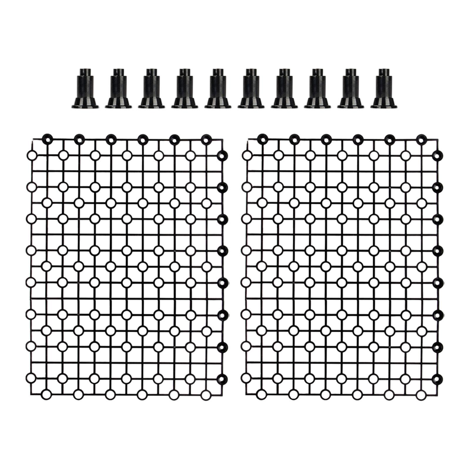 Magideal - Tablero De Acuario, Placa De Filtro Inferior De Tanque De Peces, Partición De Tanque De Peces, Tablilla De Combinación De Empalme, Tablero De Filtro 2 Piezas